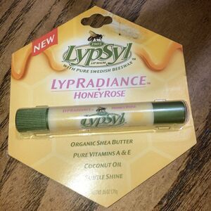 Lypsyl Lip Balm Lypradiance Honey Rose Organic Shea Butter RARE